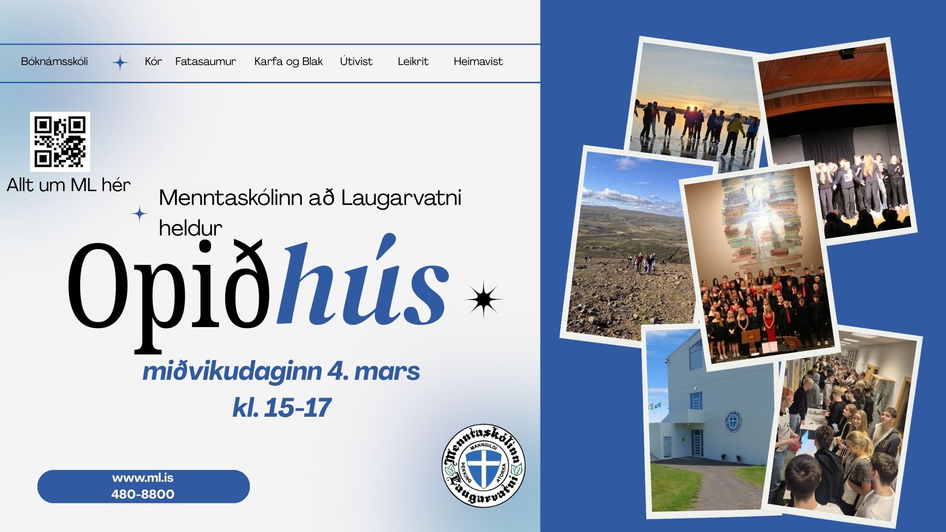 Opið hús í ML