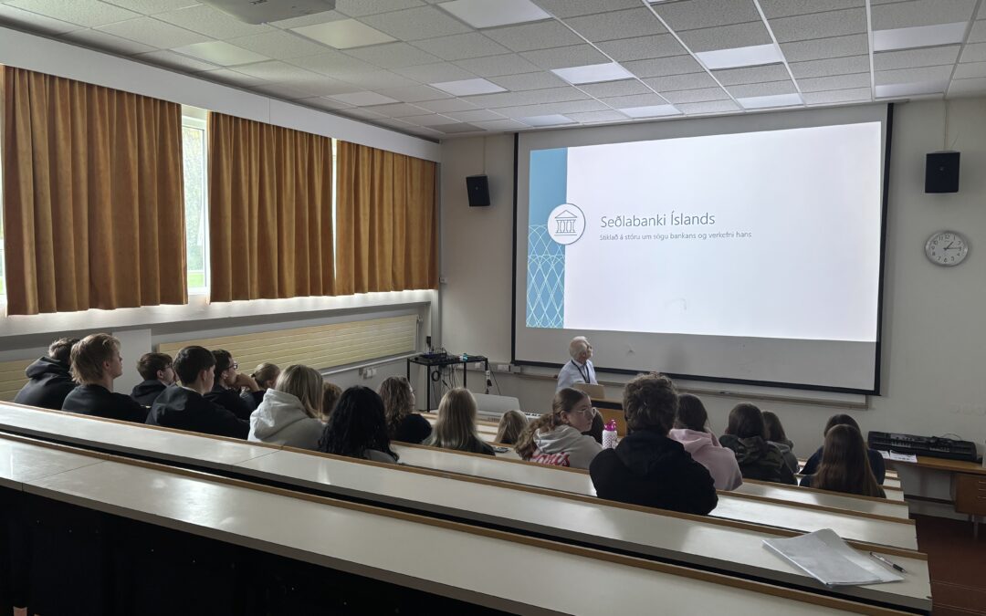 Heimsókn frá Seðlabanka Íslands