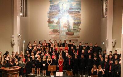 Jólatónleikar kórs ML – hátíðleg stund í Skálholtskirkju