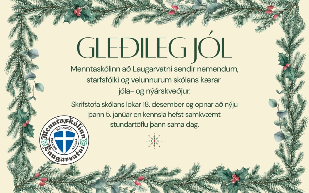 Gleðileg jól