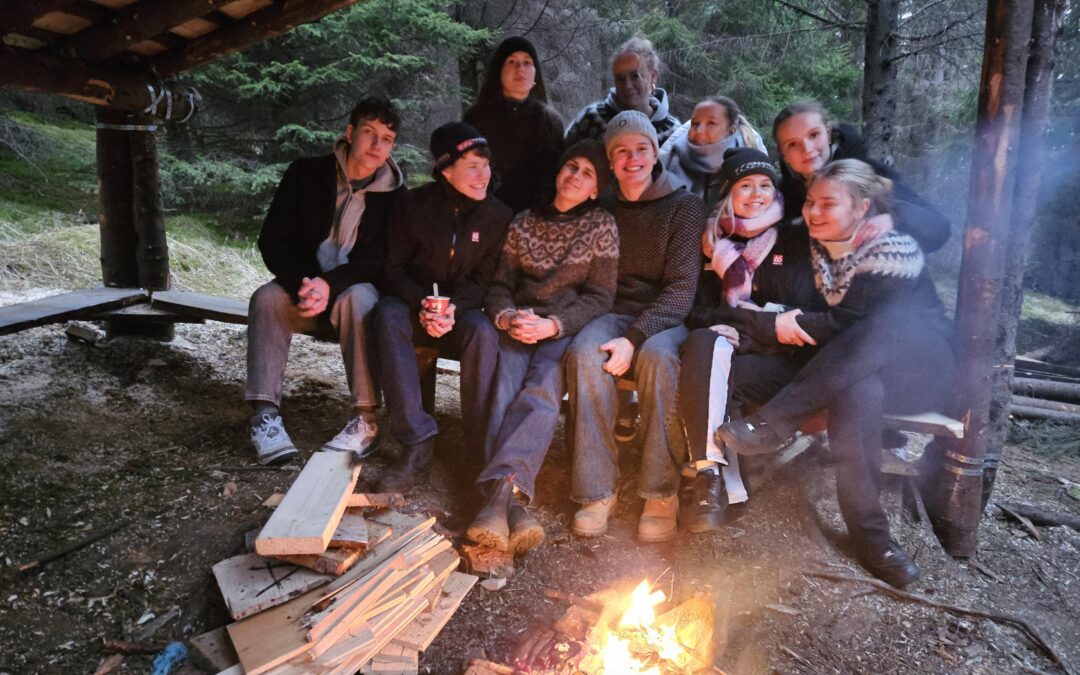 Kaffitími í skóginum