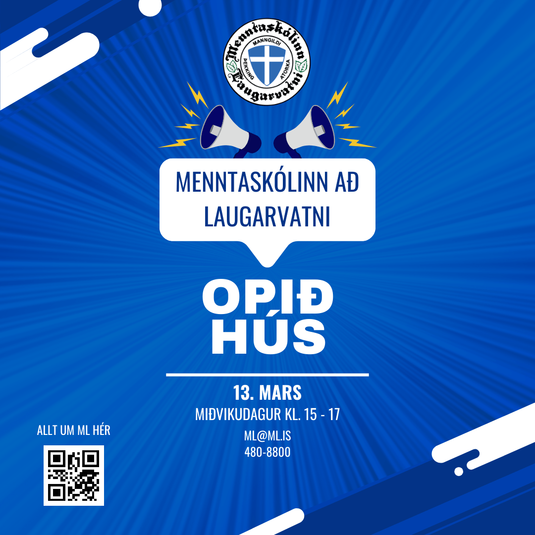 Verið öll velkomin á opið hús í ML
