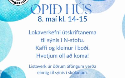 Opið hús, lokaverkefnasýning